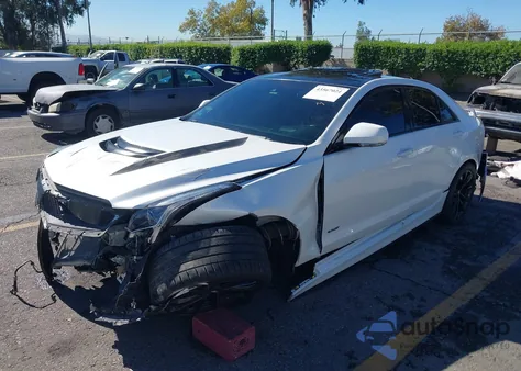 2017 Cadillac Ats-V from USA, damaged, VIN 1G6AN5SY1H0118269